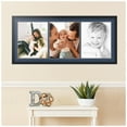 thumbnail image 2 of ArtToFrames Collage Photo Picture Frame with 3 - 14x17 Openings, Framed in Black with Midnight Blue and Black Mats (CDM-3926-65), 2 of 8