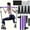 150LB-Purple, variant on Pilates Bar Kit, 8-Piece with 4 Resistance Bands (140 Lbs), Includes Ankle Straps and Drawstring Bag, Portable Home Gym for Men & Women