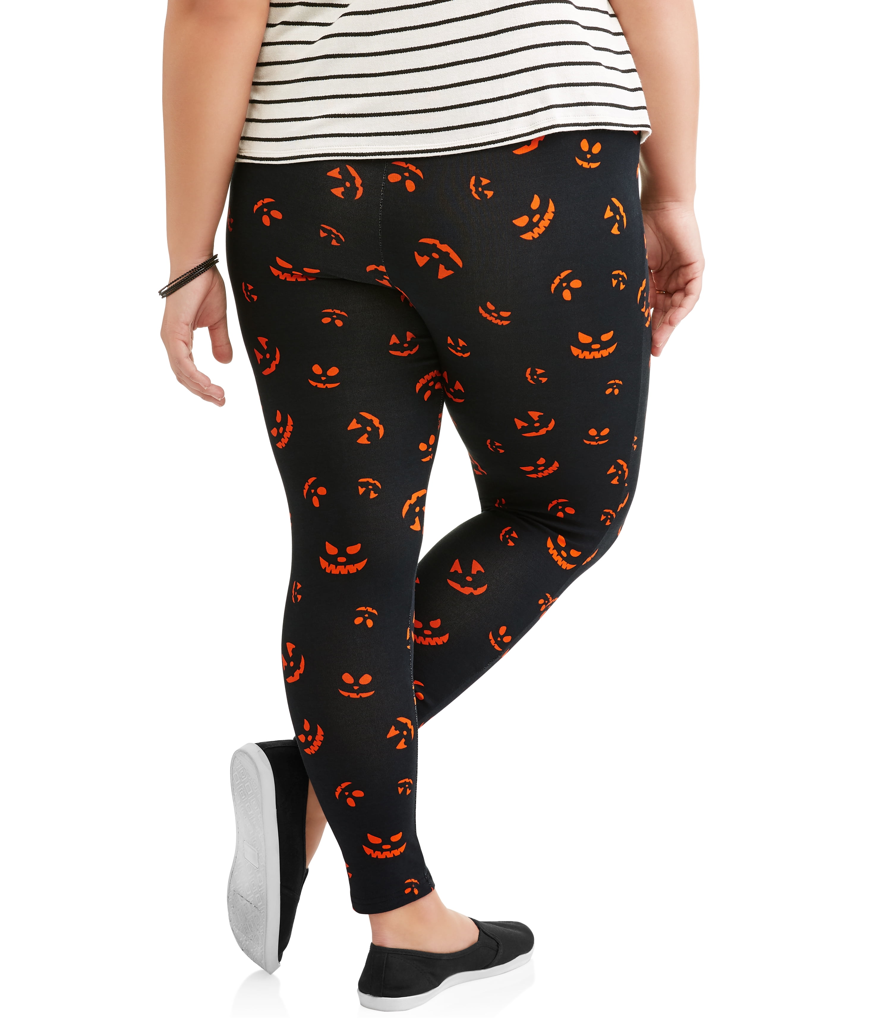 Plus size halloween leggings cheap walmart