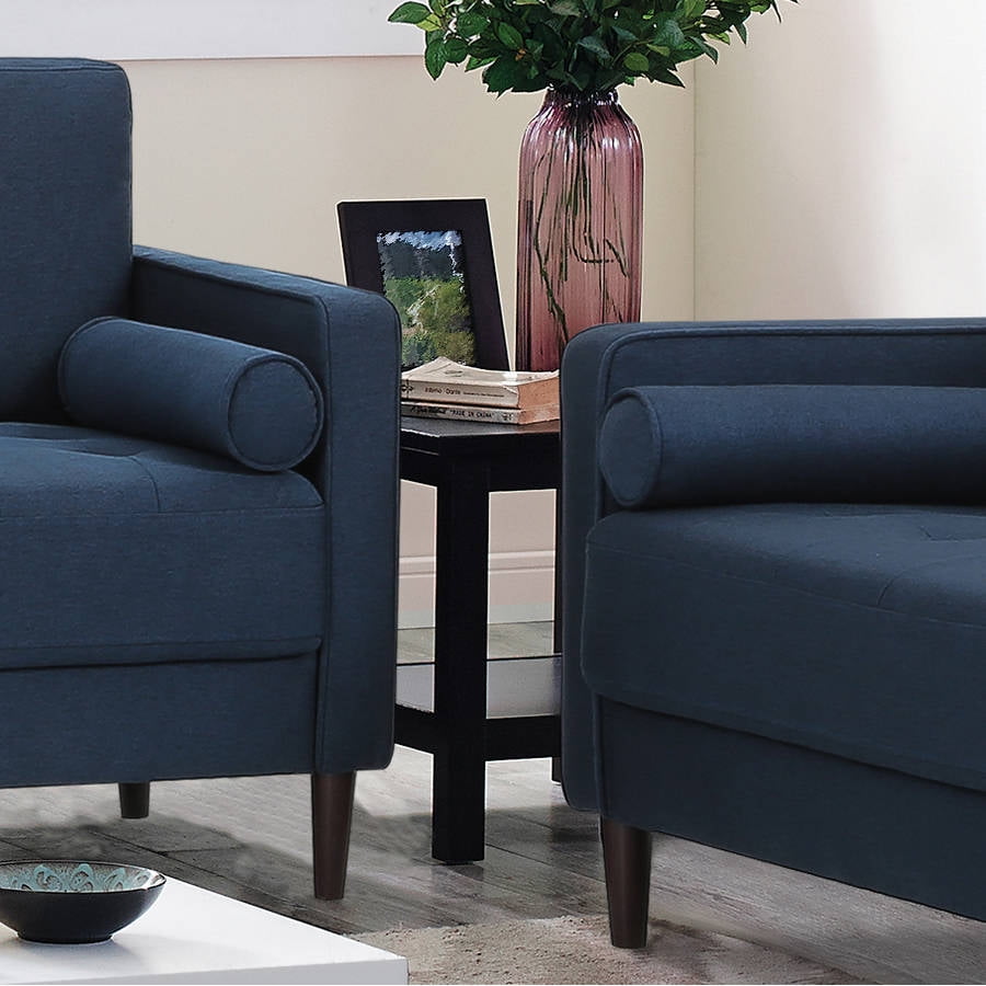 lifestyle solutions lexington chair in navy blue