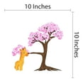 thumbnail image 3 of Wall Vinyl Decal-Home Decor Art Sticker -Cherry Blossom Tree Themed- Removable Stylish Mural Unique Design-Size: 10" x 10"., 3 of 3