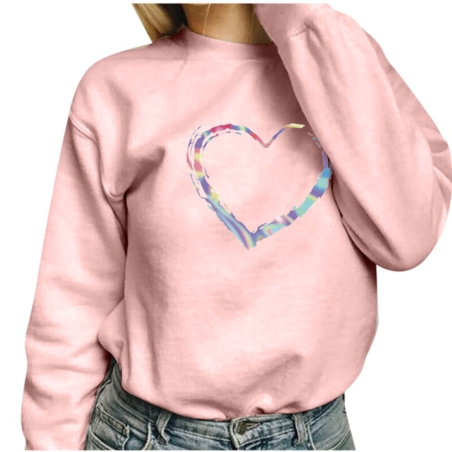 CEHVOM Sweatshirts Décontractés à Manches Longues pour Femmes