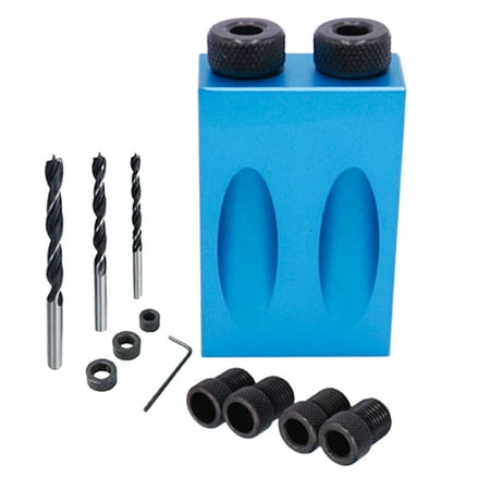 

FarDo 14Pcs/Set Drilling Locator 15 Degree Easy to Use Woodworking Tools Woodwork Oblique Hole Locator for Punching