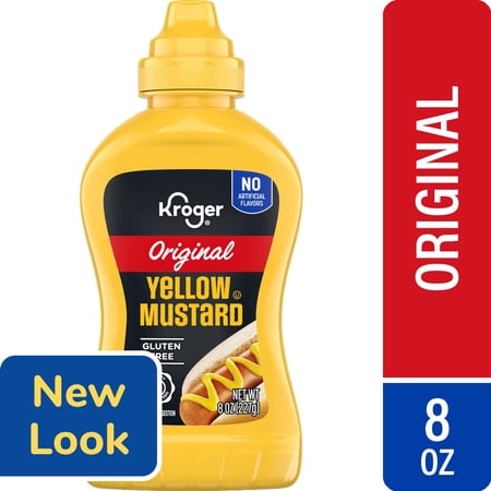Kroger Yellow Mustard 8 oz - Pack of 1