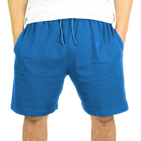 Mato Hash Mens 100 Drawstring Cotton Gym Shorts With Pockets Mato Hash Mens 100 Drawstring Cotton Gym Shorts With Pockets Dark Cerulean Blue Ca6000 2xl