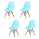 thumbnail image 1 of Set 4 Sillas Replica Eames Mint Sala Comedor Cocina Estilo Minimalista DIB CARPET & HOME MSI002-1001/104, 1 of 4