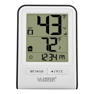 La Crosse Technology Digital Window Outdoor Thermometer with  Minimum/Maximum WS-1025 - The Home Depot