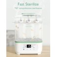 thumbnail image 2 of Momcozy Stérilisateur et Sécheur de Biberons, Stérilisateur de Biberons Électrique à Vapeur 8-en-1 pour Biberons, Articles pour Bébé et Accessoires de Tire-Lait, 2 of 8