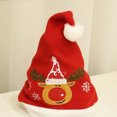 thumbnail image 2 of Inteprter Sombrero de Navidad Accesorios Suministros para fiestas Adorable Festival Tocados Disfraz Sombreros Año Nuevo Navidad Santa Caps Adorno de Kits de decoración para fiestas Alce Inteprter HA069652-03, 2 of 6