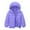 Purple, variant on UQJfacai Boys Girls Hooded Puffer Jackets Warm Quilted Winter Coat Lightweight Down Jacket Kids Outerwear Padded Coat 4-15 Years