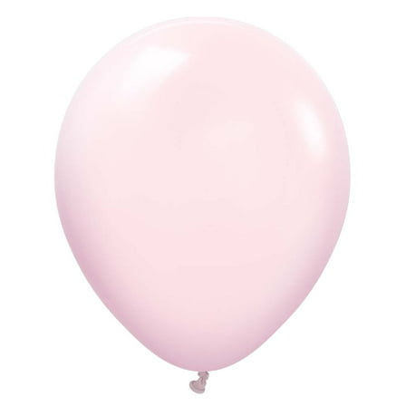 12 inch Kalisan Standard Light Pink Latex Balloons (100 Pack) - Party Supplies Decorations