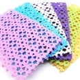 thumbnail image 2 of Shisuyan 3pcs Pet Mats Breathable Non-slip Dog Cage Mat Multi-function Mesh Nest Mat Pet Supplies (Purple), 2 of 8