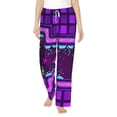 thumbnail image 2 of Lsque Geometry Dash Print Women's Pajama Pants, Lounge Pant - Comfortable Home Wear,Elastic Waistband, Stylish Design-X-Large, 2 of 9