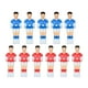 thumbnail image 5 of 11 unidades/juego de futbolín para hombre, de mesa de fútbol, futbolín, futbolín para hombre, piezas de mesa de futbolín, rojo y azul para Sunnimix Hombres de fútbol, 5 of 8