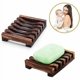 thumbnail image 3 of Natural Wood Soap Dish Bamboo Soap Box Storage Container Easy To Clean Antiseptic Moistureproof Shower Bathroom Kitchen,Soap Box, 3 of 4