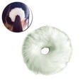 thumbnail image 3 of MasteelfCA 10 Pcs Corde à Cheveux en Fausse Fourrure avec Pompon, Élastiques pour Queue de Cheval (Blanc), 3 of 7