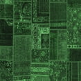 thumbnail image 1 of Ahgly Company Indoor Square Oriental Emerald Green Modern Area Rugs, 5' Square, 1 of 4