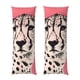 thumbnail image 1 of Balery Pink Cheetah Art Funda Protectora para Almohada Corporal de Algodón Hipoalergénico con Cierre(55 x 21 pulgadas), Almohadas No Incluidas, 1 of 7