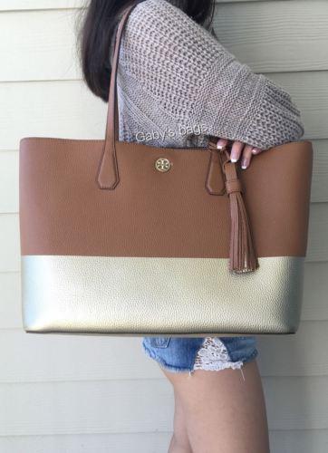 tory burch colorblock tote