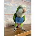 thumbnail image 4 of Bird Flight Harness Vest, Parrot Flight Suit with Leash for Cockatiels Conures Budgies, Bird Flying Clothes with Rope and Handle for Outdoor Activities Training (Blue Vest, S), 4 of 5