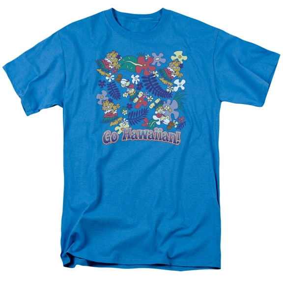 Garfield - Go Hawaiian - Short Sleeve Shirt - Large