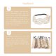 thumbnail image 4 of Qarigey Diademas de encaje Elástico ajustable Hueco Spa Diadema Adornos elegantes Diadema Diadema Turbante para mujeres niñas Ropa, zapatos y accesorios Miscelánea tipo 3 Qarigey AP009648-03, 4 of 6