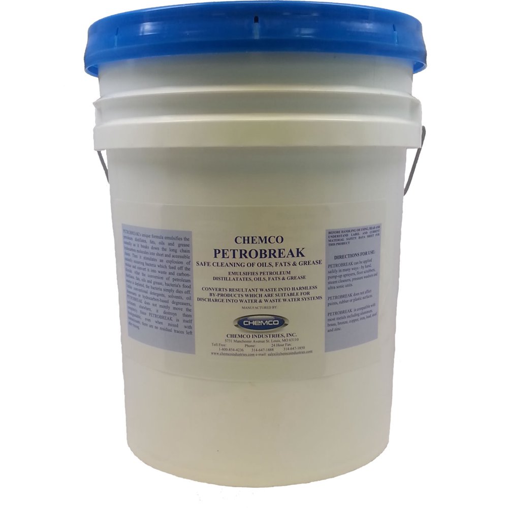 Grease Cleaner Petrobreak by Chemco Industrial Strength Grease