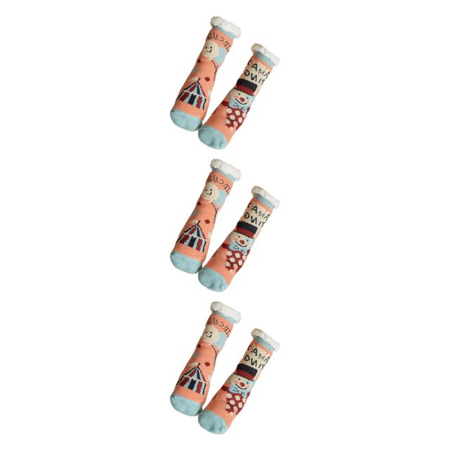 sweethay Paquete de 2 calcetines hasta el muslo dibujos animados Cosplay calcetín largo cálido botas calcetería mujer accesorios hogar Type1 NO1