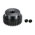 thumbnail image 1 of Unique Bargains 7mm Aperture 30T Mod 1 45# Steel Spur Diff Differential Motor Pinion Gear, 1 of 5