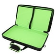 thumbnail image 1 of DJ Controller Carrying Case, Scratch Proof DJ Controller Case Green Lining Padded with Adjustable Shoulder Strap for Travel, 1 of 7