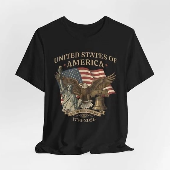 USA 250th Anniversary Shirt, Vintage American Birthday Tee, USA Independence Day