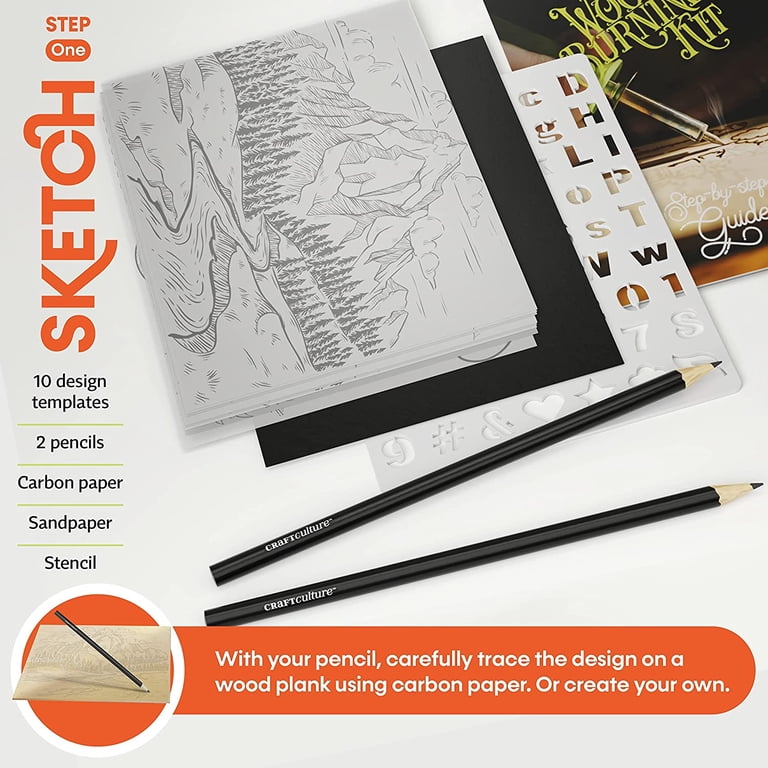 Craft Culture Wood Burning Kit for Kids and Teens photo 3