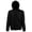 Black, variant on Mens Hooded Sweatshirt Jacket