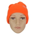 thumbnail image 5 of DALIX Cuff Beanie Cap 12" Neon Orange, 5 of 5