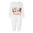 thumbnail image 2 of Christmas Family Matching Pajamas Sets Xmas Holidays Family Top Pants Set Jammies Sleepwear, 2 of 10