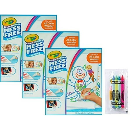 Download Crayola Color Wonder Drawing Paper, 90 Sheets, Bundled ...