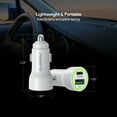 thumbnail image 2 of For Motorola Moto G Power 5G 2025 XT2515V 20W Car Charger PD + 2.4A USB - Car Charger Adapter Only, 2 of 6