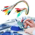 thumbnail image 3 of 10 Piezas Doble Cabeza Con Cables Cables Prueba Cables Enlace Mantenimiento Longitud Total 48 CM, 3 of 9