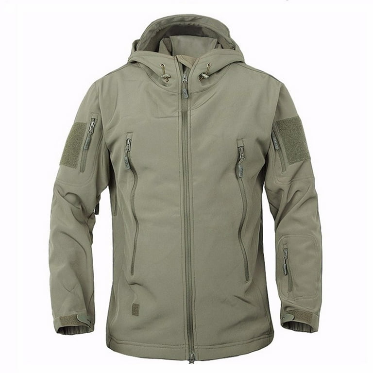 Men Spring Winter Waterproof Fishing Tactical Sharkskin Military