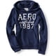 thumbnail image 1 of Aeropostale - Sudadera con capucha para mujer Aero Established 1987, azul, grande, 1 of 1