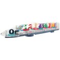 thumbnail image 2 of Electric Toy Train Transparent Body Train with Light Music Kids Educational Toy, 2 of 5