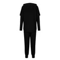 thumbnail image 3 of cfhntfmh Sweatsuits for Women 2 Piece Outfit Lounge Sets Workout Hoodies and Sweatpants Fall Fashion Tracksuit with Pocket, 3 of 5
