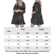 thumbnail image 2 of Vestido De Verano Vestidos cortos de mujer Lentejuelas de cuello redondo Vestido de columpio grande Vestidos (Negro M) Cgtredaw para Mujer Negro T XS, 2 of 6