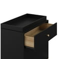 thumbnail image 6 of Storkcraft California 3 Drawer Dresser with Infant Changing Topper, Black with Driftwood, 6 of 16