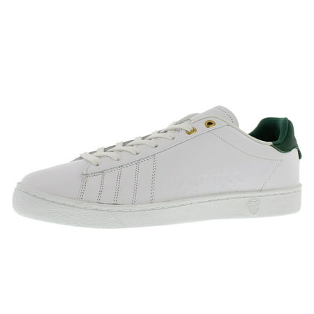 

K-Swiss Court 66 Mens Shoes Size 7.5 Color: White/Posy Green