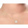 thumbnail image 3 of 2Ct Halo Necklace 14K Rose Gold Over Silver Round D/VVS1 Diamond Pendant Necklace for Women Mom Wife Necklace Birthday Gifts, 3 of 3