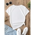 thumbnail image 2 of 【New Arrival】ITALIA Italy Flag Shield Graphic Short Sleeve T‑Shirt, Crew Neck Sport Fan Tee For Game Day Travel Casual Daily Outfit, 2 of 5