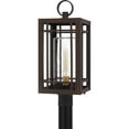 thumbnail image 2 of 1 Light Outdoor Post Lantern 23.75 Inches High Made With Coastal Armour Quoizel Lighting Plh9010wt, 2 of 2