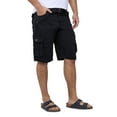 thumbnail image 4 of XRAY Jeans Mens Big & Tall Canvas Flat-Front Cargo Shorts, 4 of 8