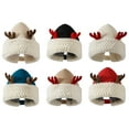 thumbnail image 5 of Festive Christmas Santa Hat with White Brim for Holiday Parties Giving Kindness New Year Party Cosplay Accessories, 5 of 9